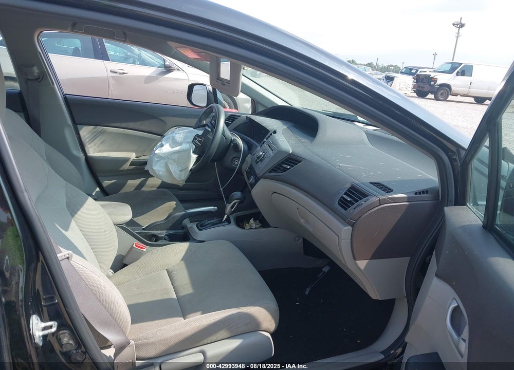 2012 HONDA CIVIC VIN: 19XFB2F50CE004533