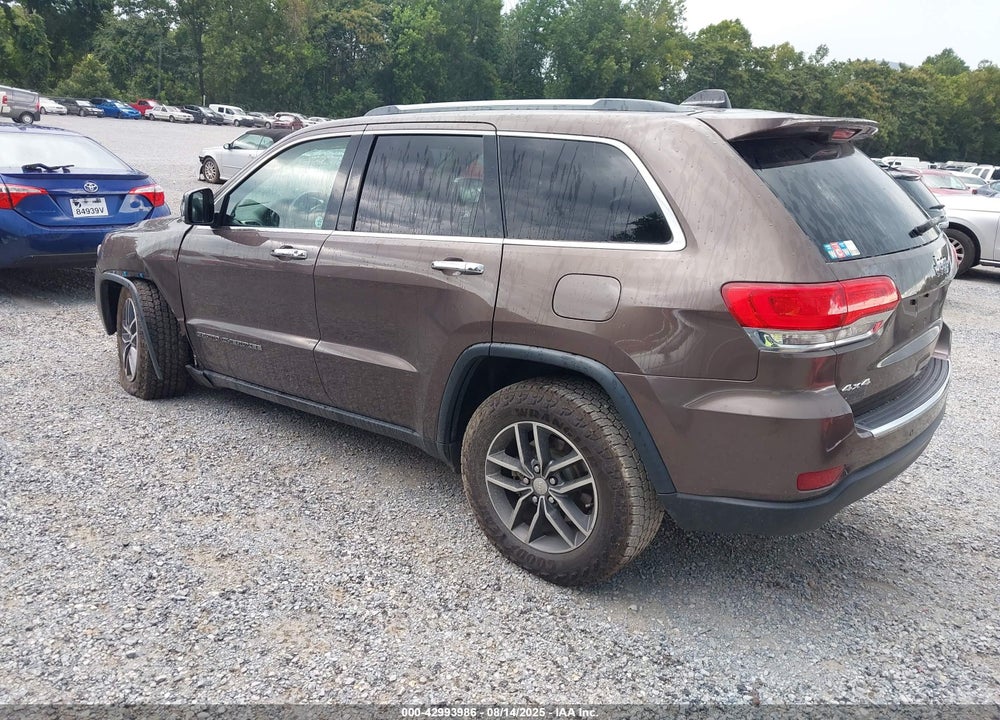 2018 JEEP GRAND CHEROKEE VIN: 1C4RJFBG5JC441544