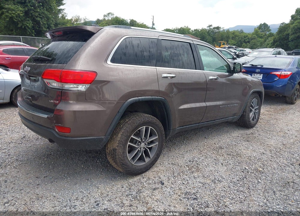 2018 JEEP GRAND CHEROKEE VIN: 1C4RJFBG5JC441544