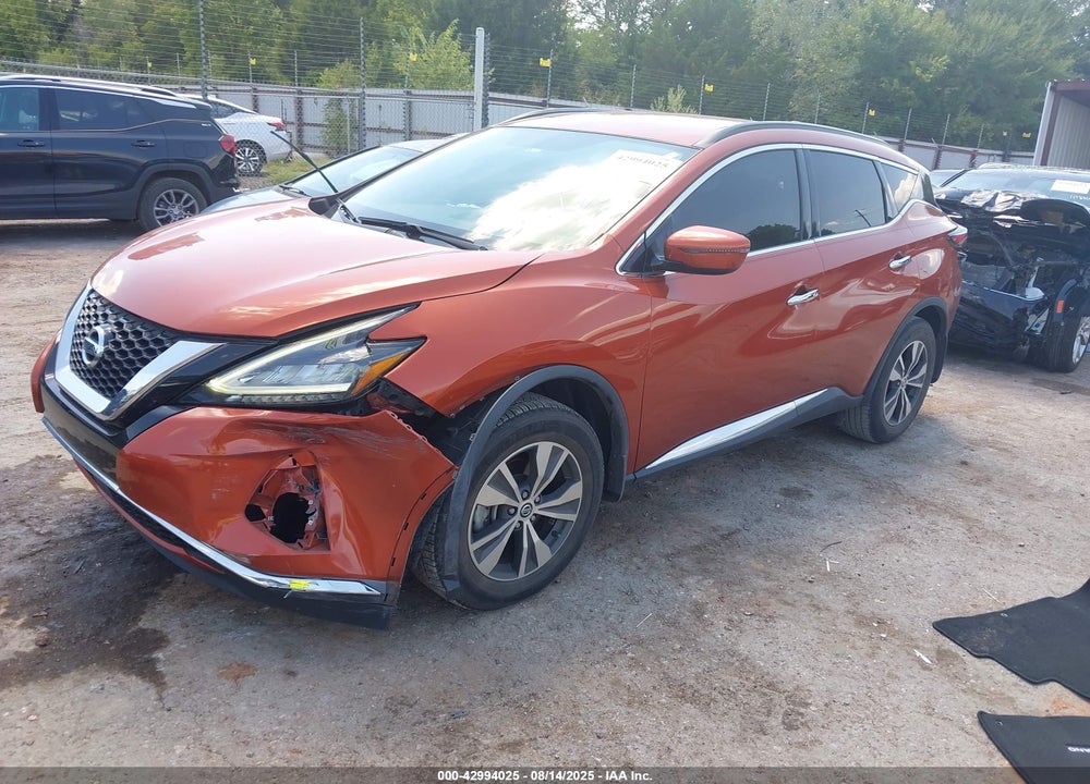 2019 NISSAN MURANO VIN: 5N1AZ2MJ2KN165350