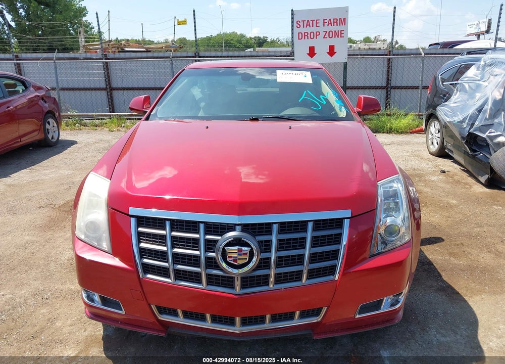 2012 CADILLAC CTS VIN: 1G6DJ5E39C0115721