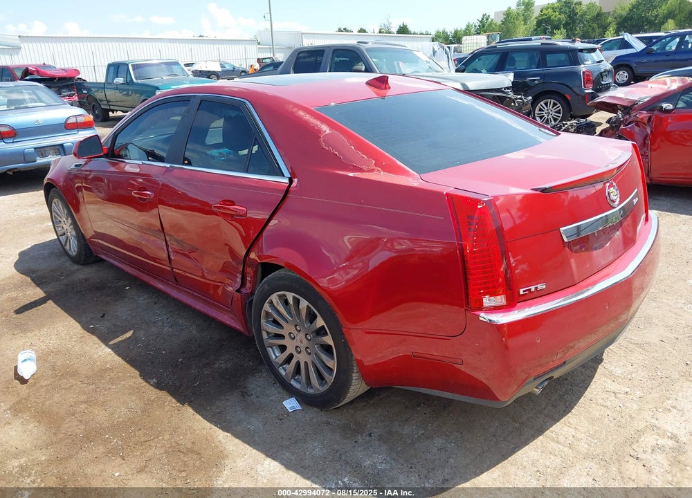 2012 CADILLAC CTS VIN: 1G6DJ5E39C0115721