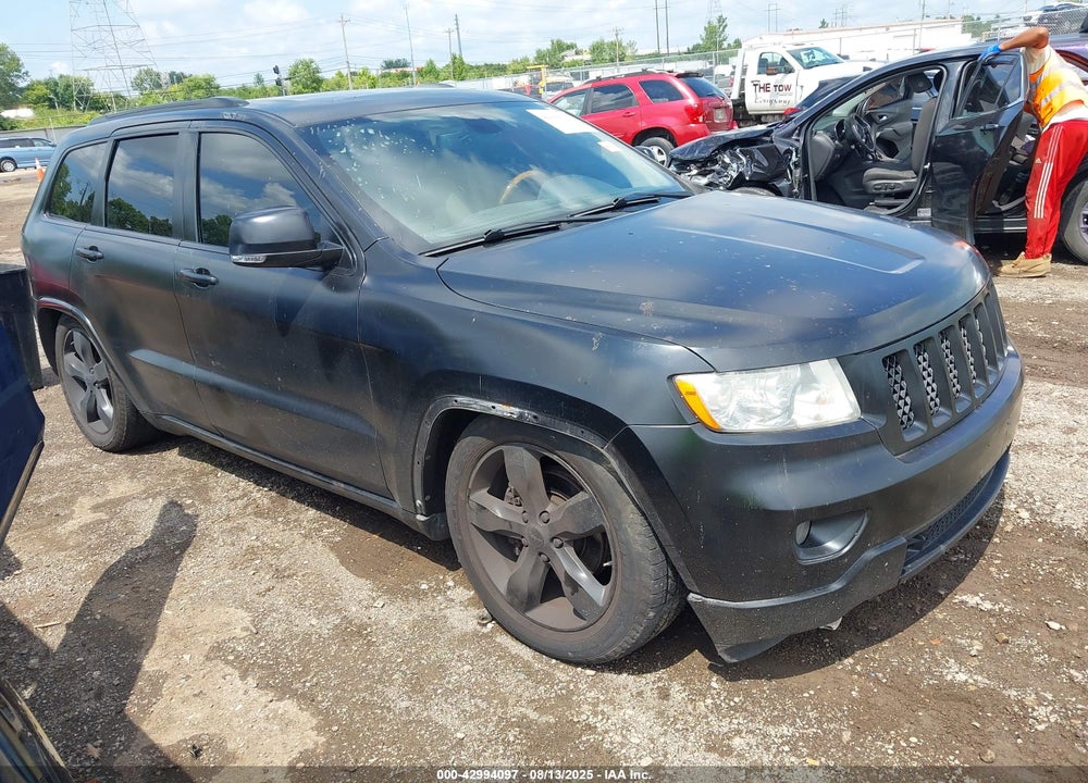 2011 JEEP GRAND CHEROKEE OVERLAND VIN: 1J4RR6GG6BC606336
