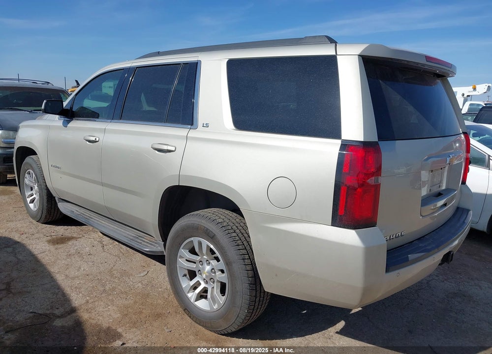 2016 CHEVROLET TAHOE VIN: 1GNSCAEC1GR293543