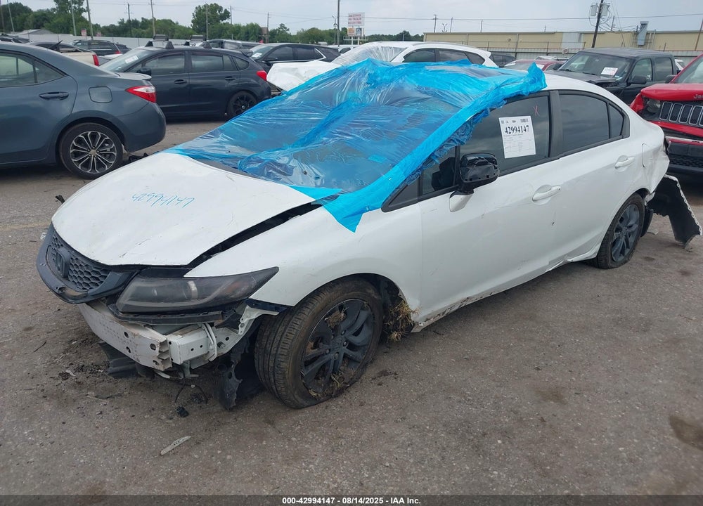 2013 HONDA CIVIC VIN: 19XFB2F90DE057981