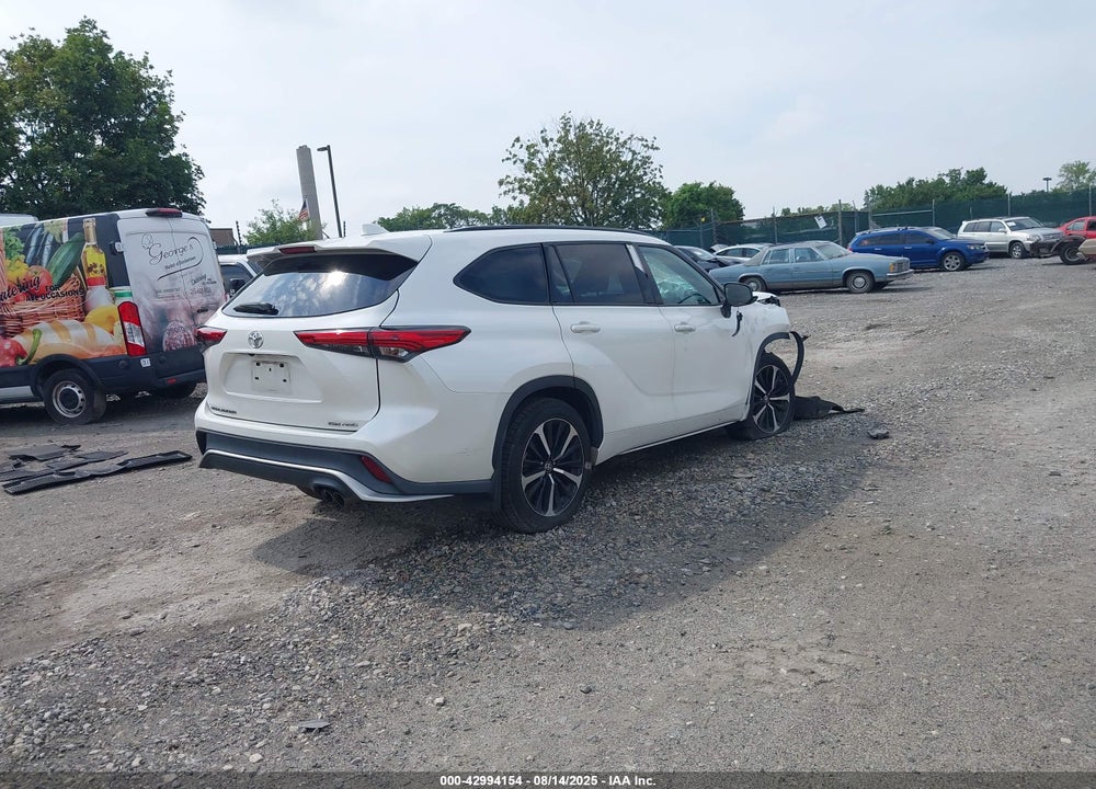 2021 TOYOTA HIGHLANDER VIN: 5TDLZRBH7MS127289