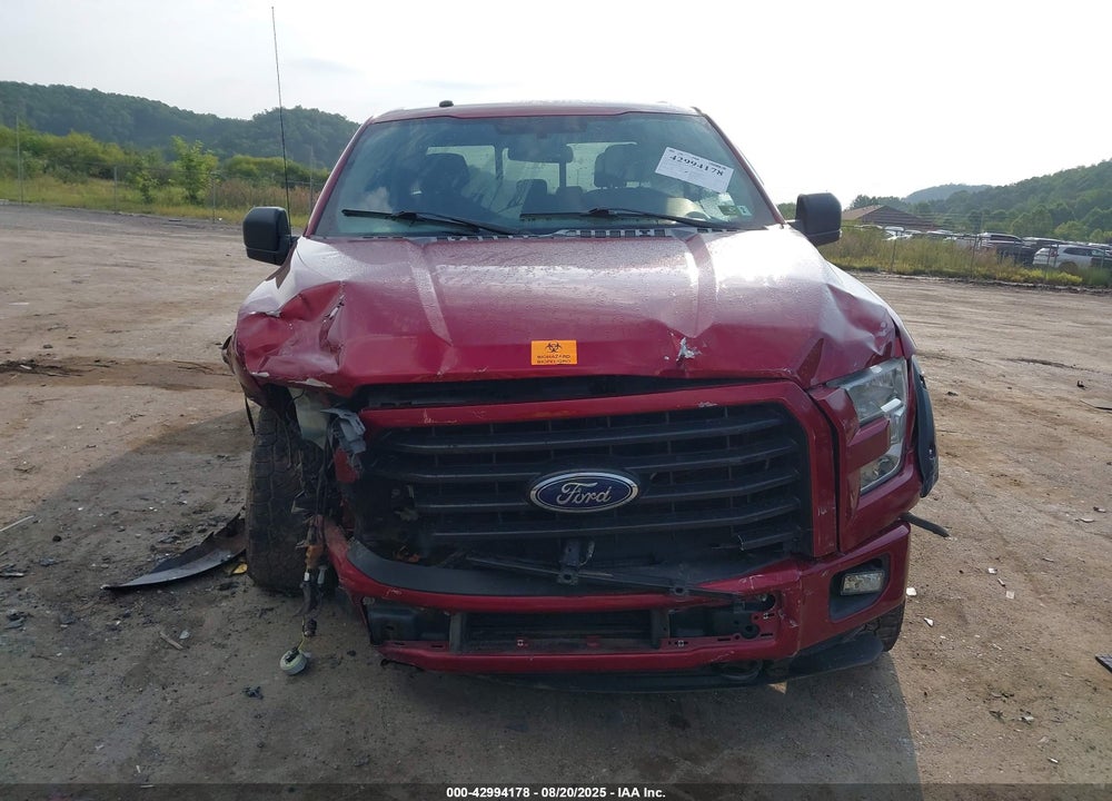 2016 FORD F-150 XLT VIN: 1FTFX1EG0GFA20550