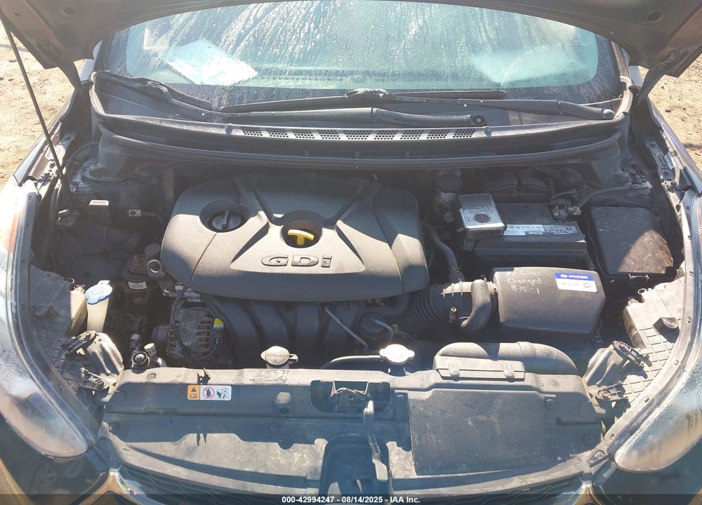 2013 HYUNDAI ELANTRA VIN: KMHDH6AE2DU010191