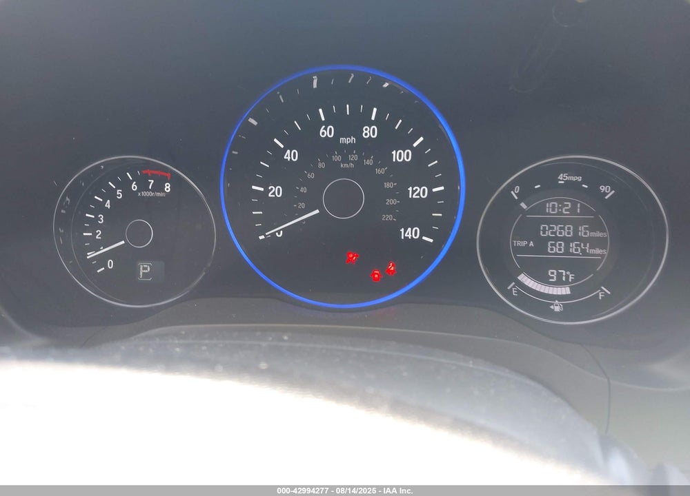 2018 HONDA HR-V VIN: 3CZRU5H53JM712407