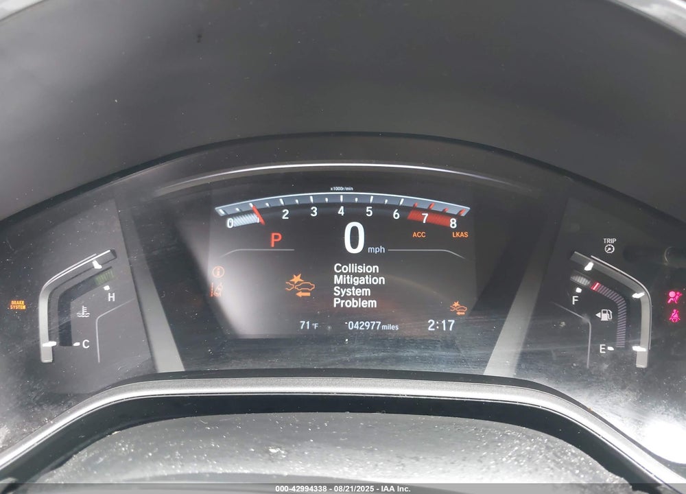 2021 HONDA CR-V VIN: 2HKRW2H53MH615751