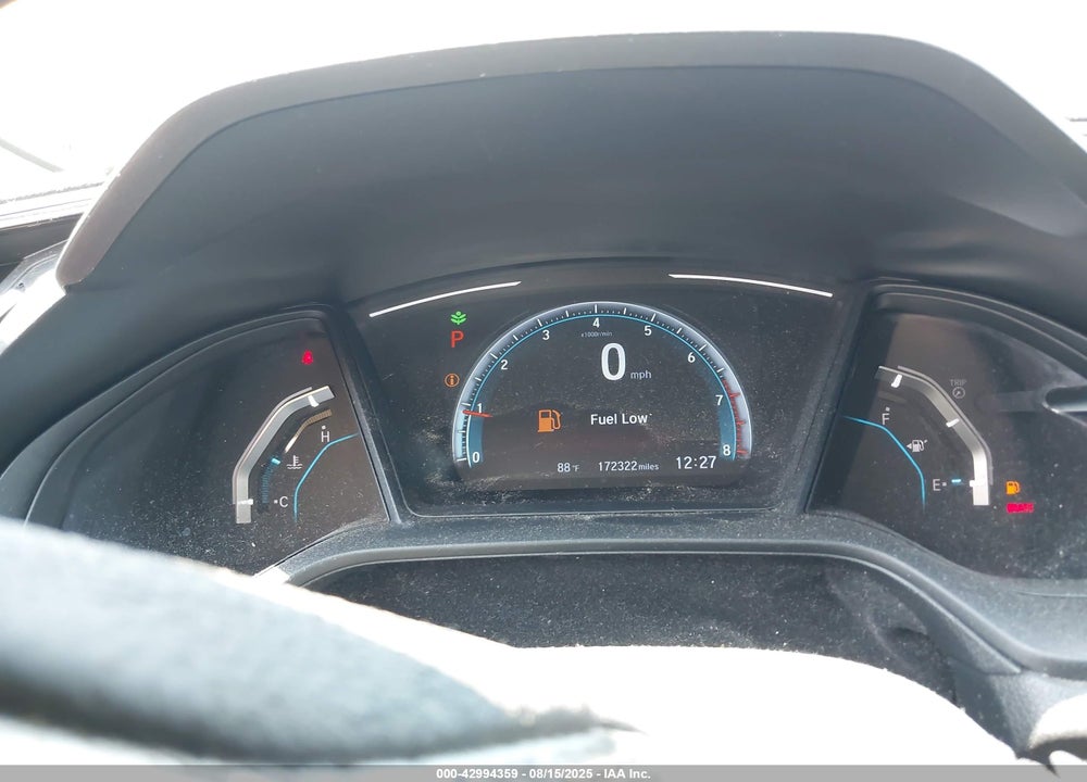 2019 HONDA CIVIC VIN: 2HGFC2F64KH523496