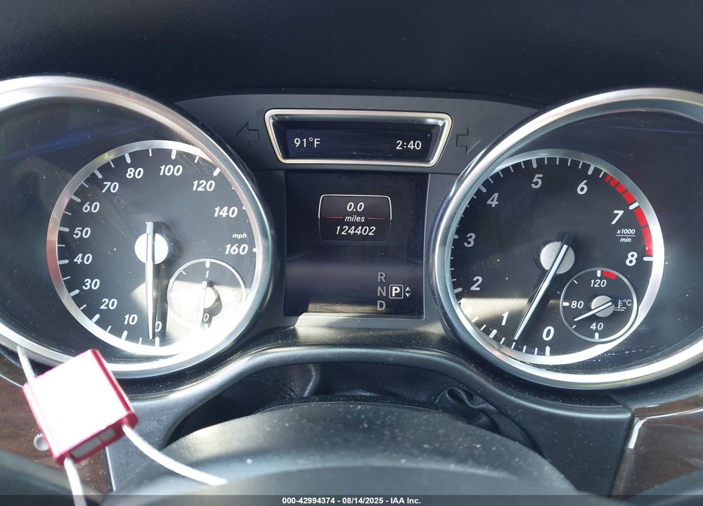 2015 MERCEDES-BENZ ML-CLASS VIN: 4JGDA5HB6FA499290