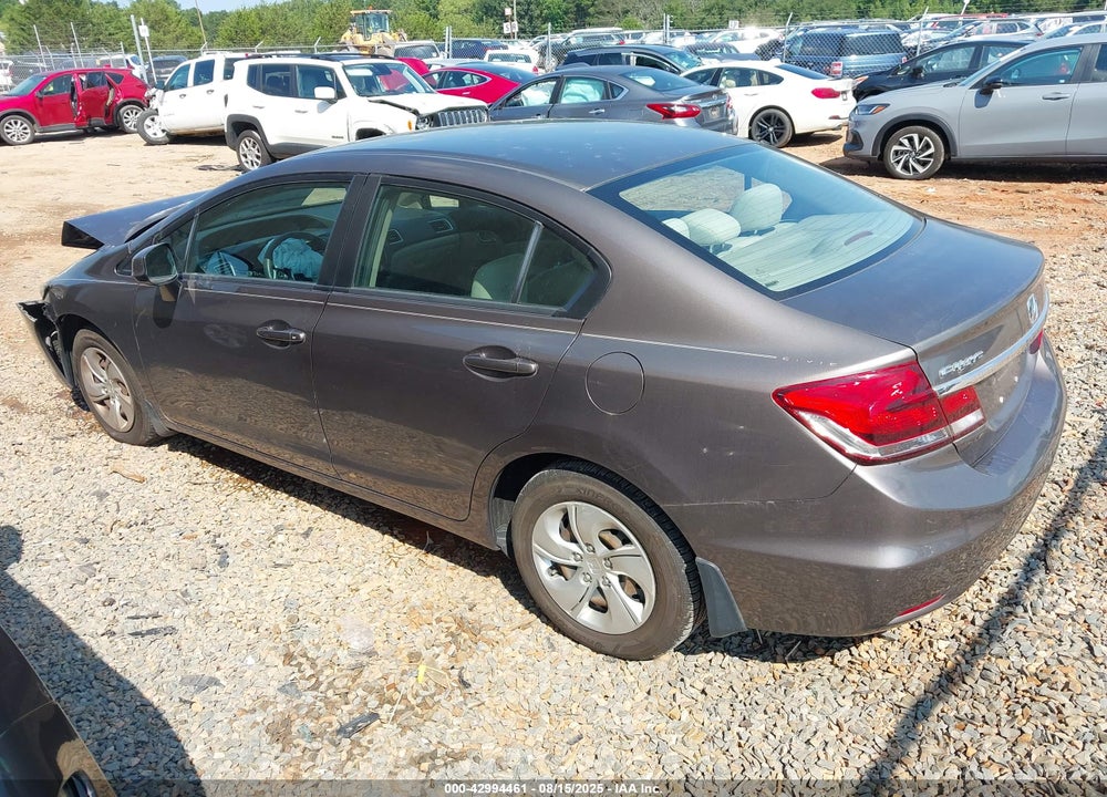 2013 HONDA CIVIC VIN: 2HGFB2F53DH596792