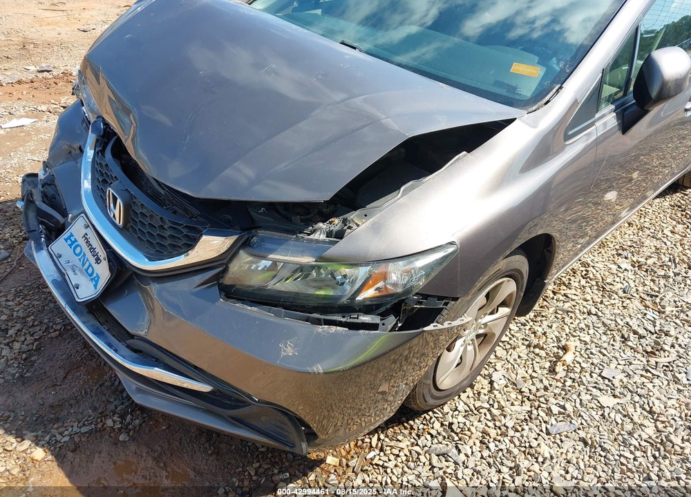 2013 HONDA CIVIC VIN: 2HGFB2F53DH596792