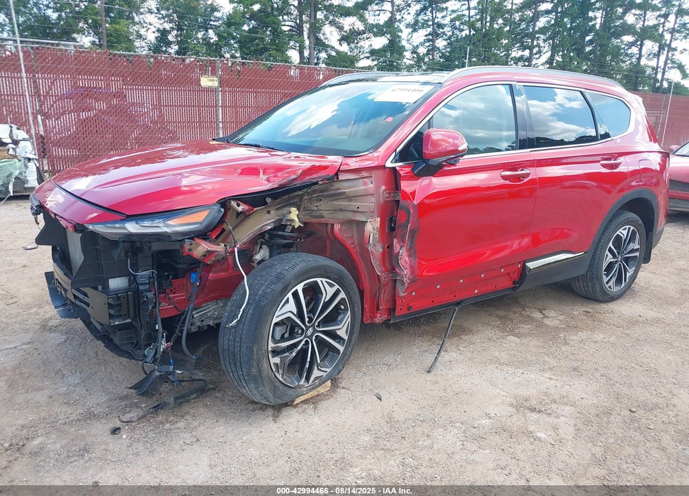 2020 HYUNDAI SANTA FE VIN: 5NMS53AAXLH292134