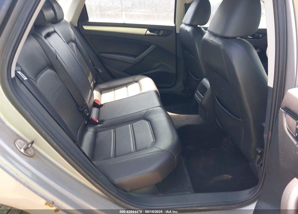 2012 VOLKSWAGEN PASSAT VIN: 1VWBP7A38CC029347