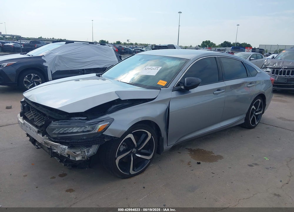 2021 HONDA ACCORD VIN: 1HGCV1F3XMA118662