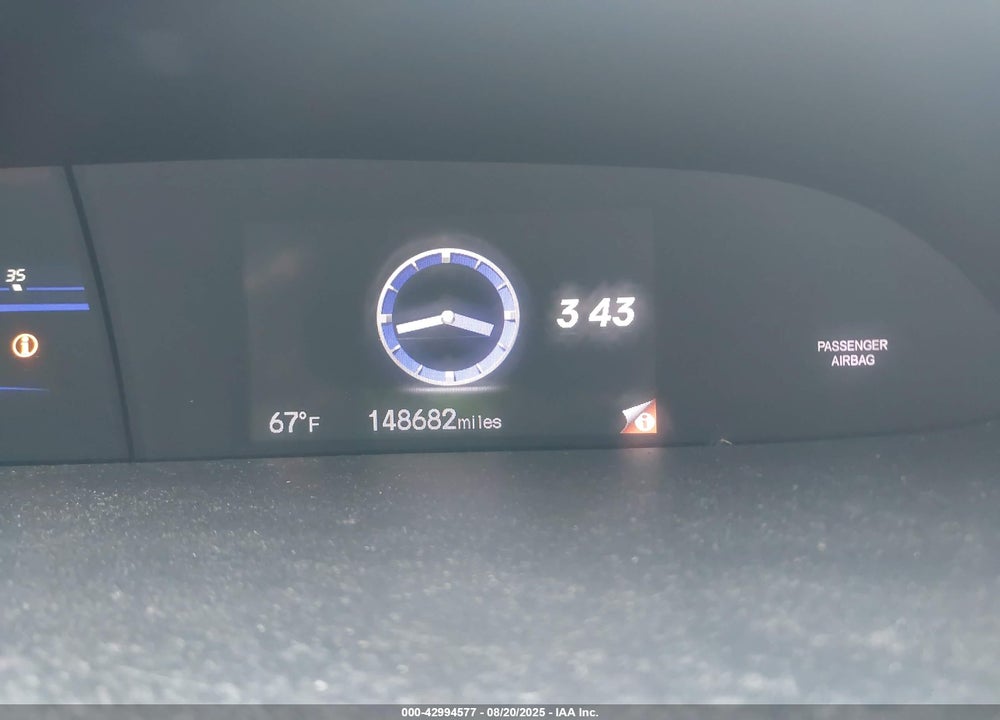2013 HONDA CIVIC VIN: 19XFB2F99DE271576