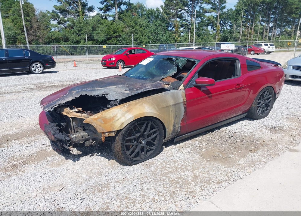 2011 FORD MUSTANG GT PREMIUM VIN: 1ZVBP8CF0B5138403