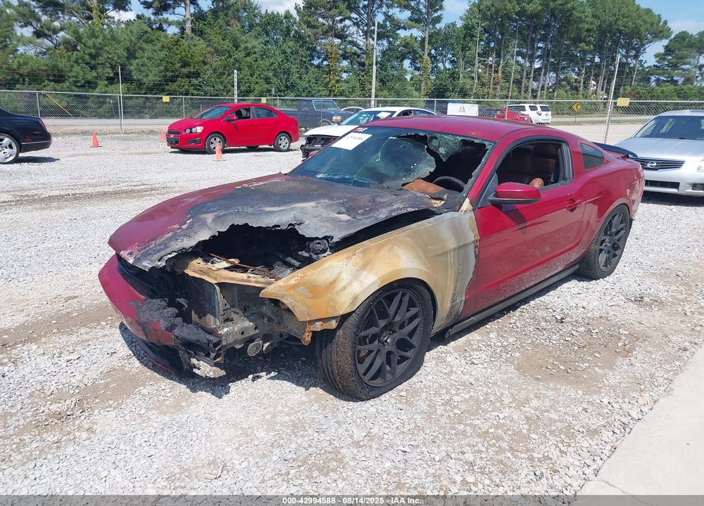 2011 FORD MUSTANG GT PREMIUM VIN: 1ZVBP8CF0B5138403