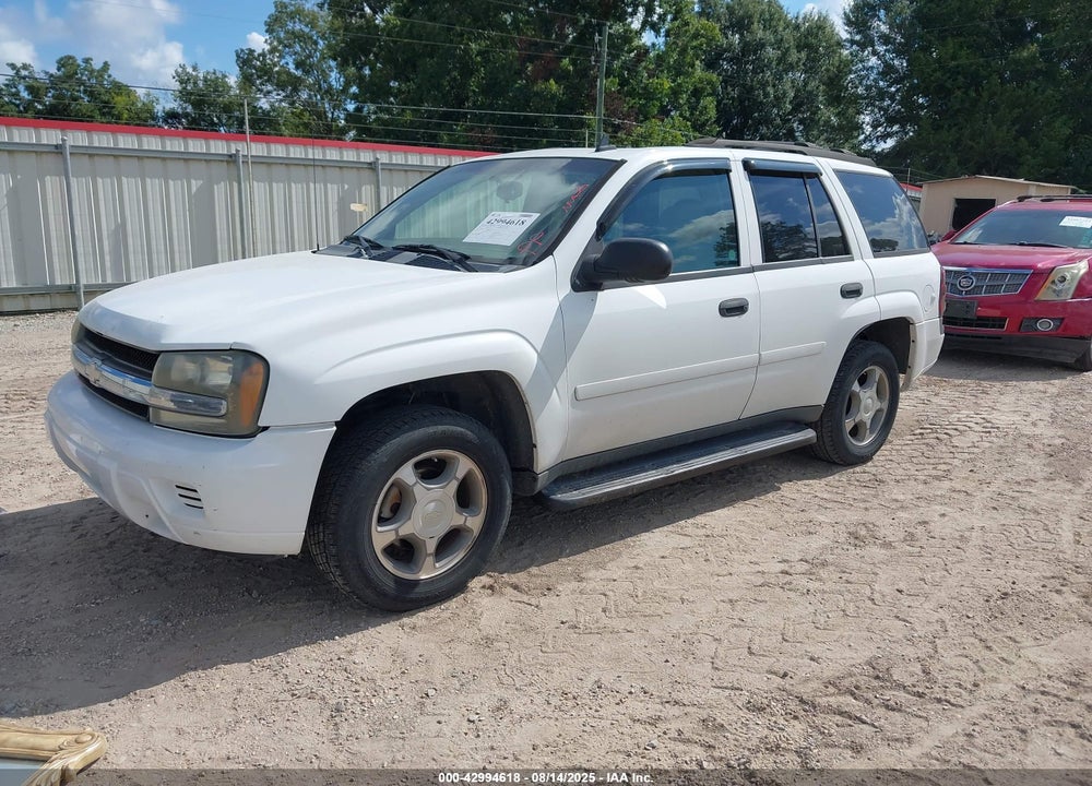2007 CHEVROLET TRAILBLAZER LS VIN: 1GNDS13S172263845