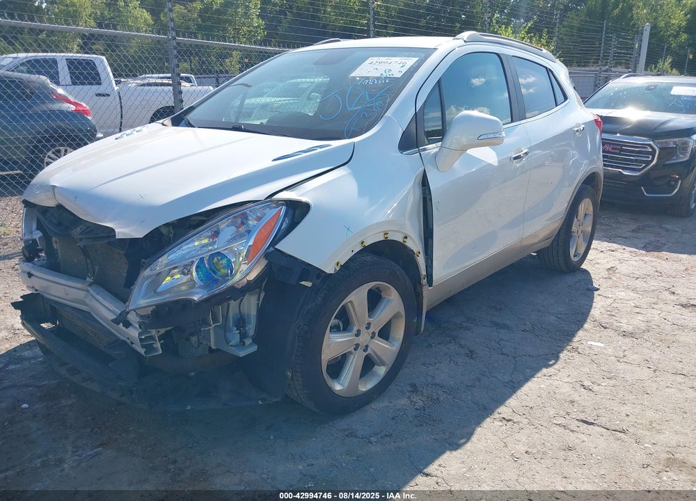 2016 BUICK ENCORE VIN: KL4CJASB1GB595013