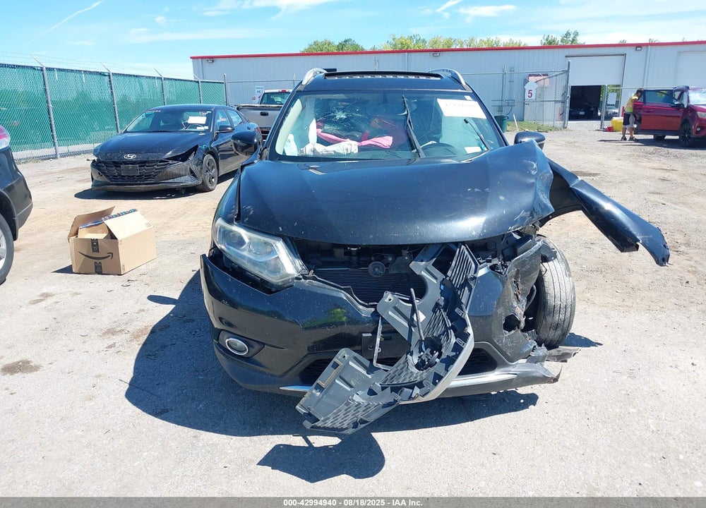 2016 NISSAN ROGUE SL VIN: 5N1AT2MV8GC867485