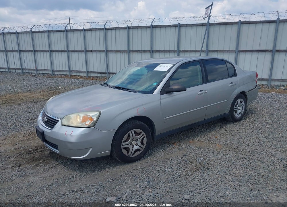 2007 CHEVROLET MALIBU LS VIN: 1G1ZS58F87F251629
