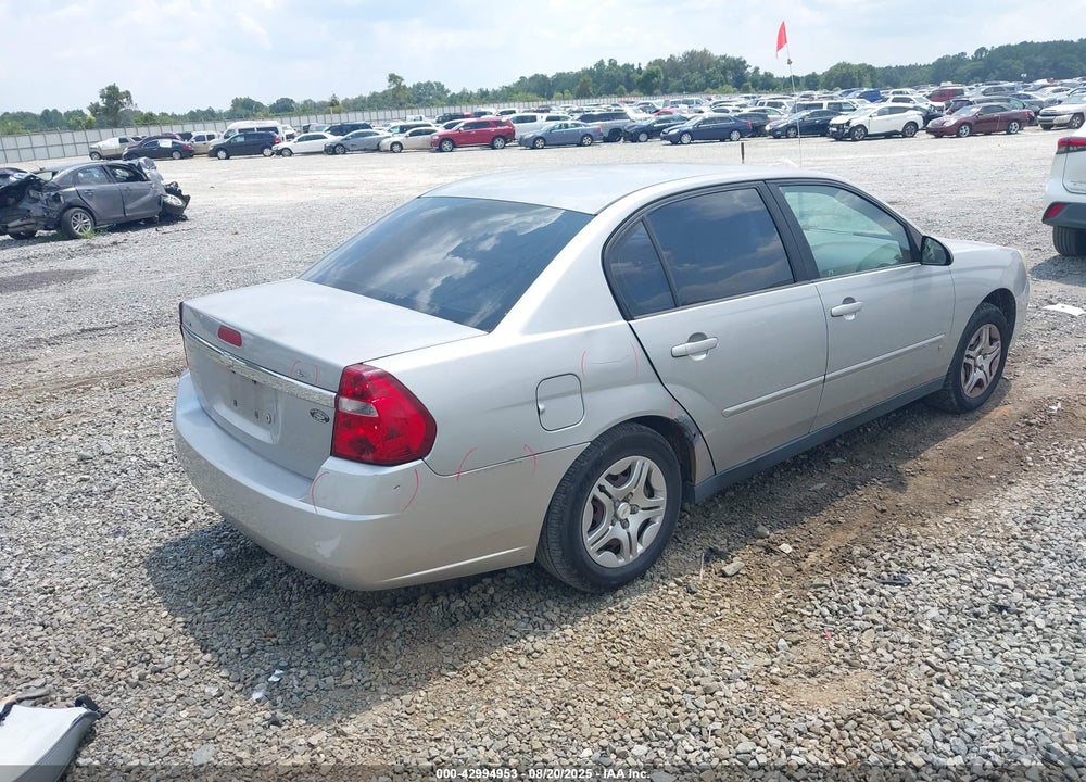 2007 CHEVROLET MALIBU LS VIN: 1G1ZS58F87F251629
