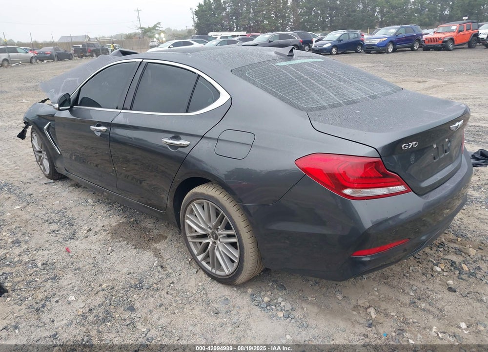 2021 GENESIS G70 VIN: KMTG34LA3MU074191