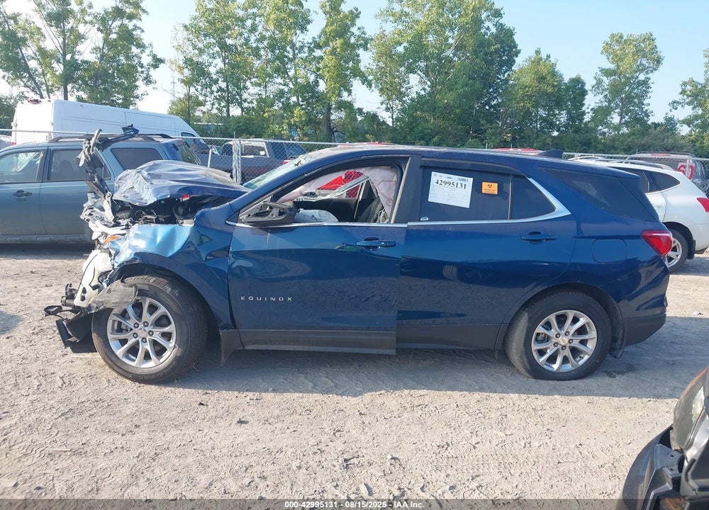 2021 CHEVROLET EQUINOX LT VIN: 3GNAXUEV5ML383512