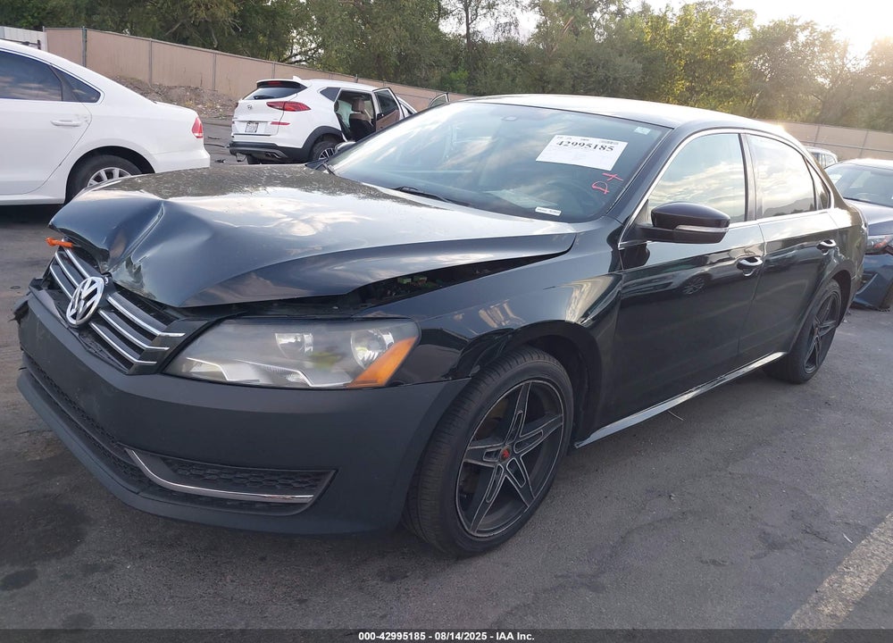 2013 VOLKSWAGEN PASSAT VIN: 1VWBP7A33DC066839