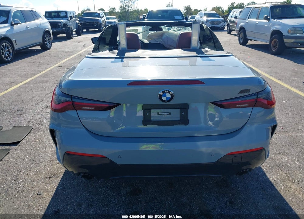2022 BMW 4 SERIES VIN: WBA23AT01NCJ54799