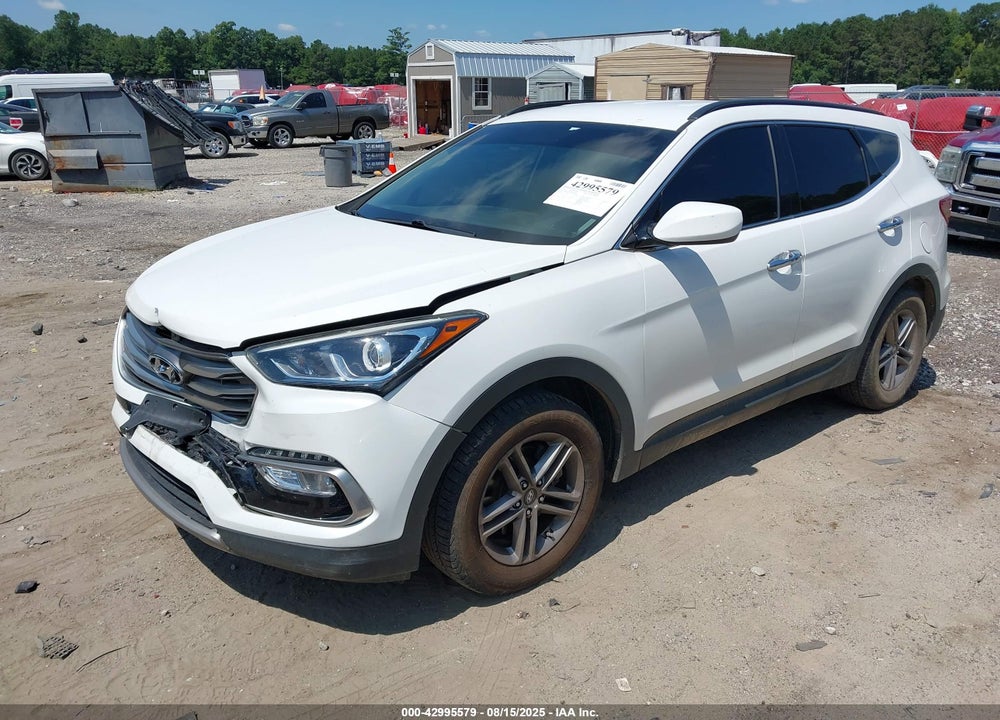 2017 HYUNDAI SANTA FE VIN: 5NMZUDLB7HH006616