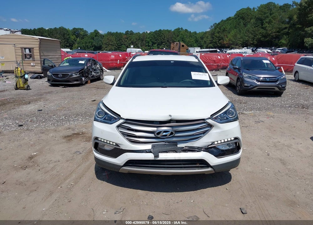 2017 HYUNDAI SANTA FE VIN: 5NMZUDLB7HH006616
