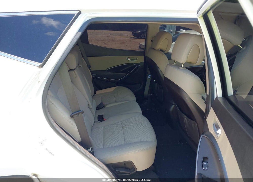 2017 HYUNDAI SANTA FE VIN: 5NMZUDLB7HH006616