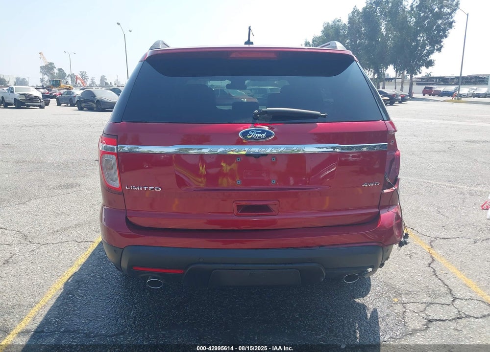 2015 FORD EXPLORER VIN: 1FM5K8F86FGA65376