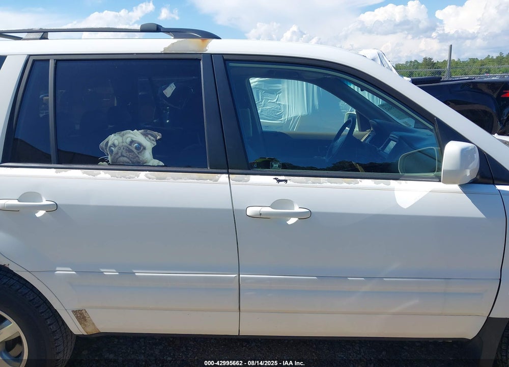 2008 HONDA PILOT EX-L VIN: 5FNYF28708B017084