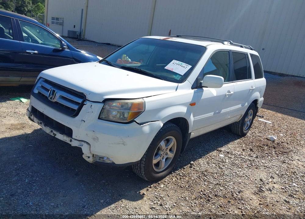 2008 HONDA PILOT EX-L VIN: 5FNYF28708B017084