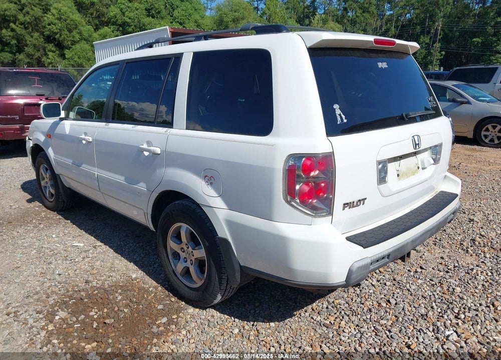 2008 HONDA PILOT EX-L VIN: 5FNYF28708B017084