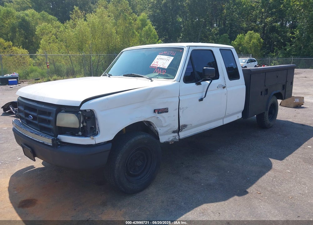 1996 FORD F250 VIN: 1FDHX25G8TEA36537