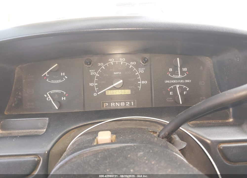 1996 FORD F250 VIN: 1FDHX25G8TEA36537