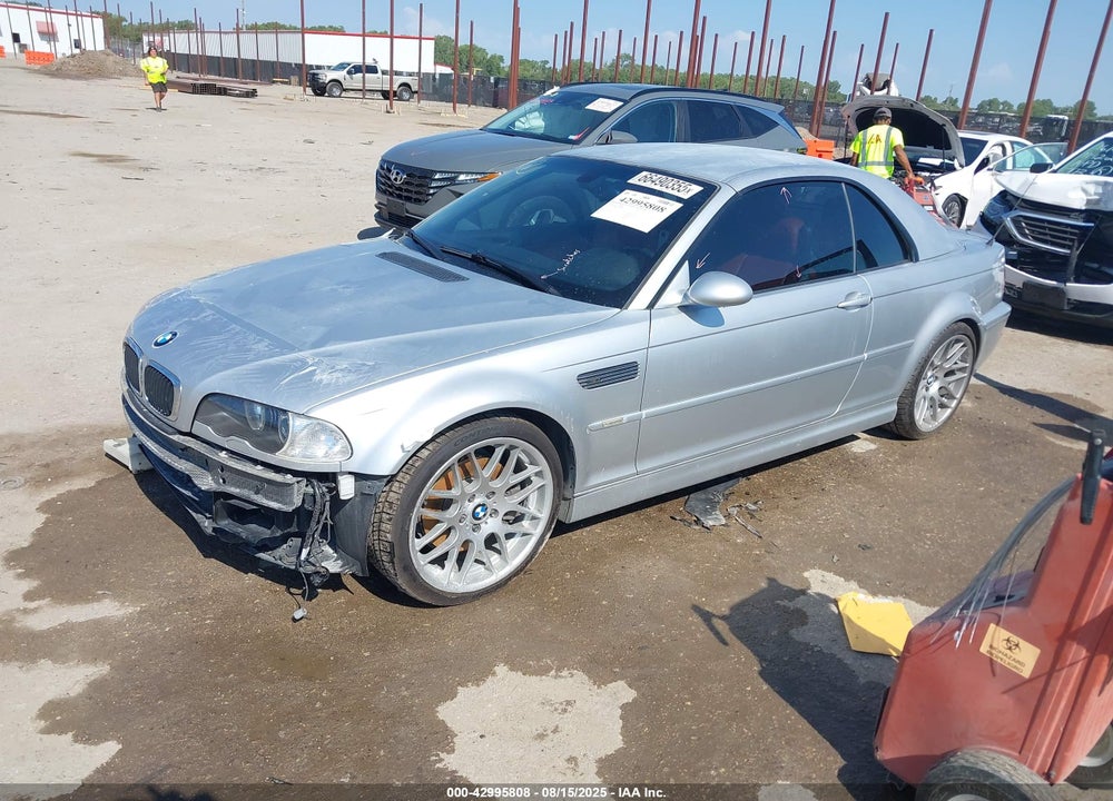 2002 BMW M3 VIN: WBSBR93422PK00365
