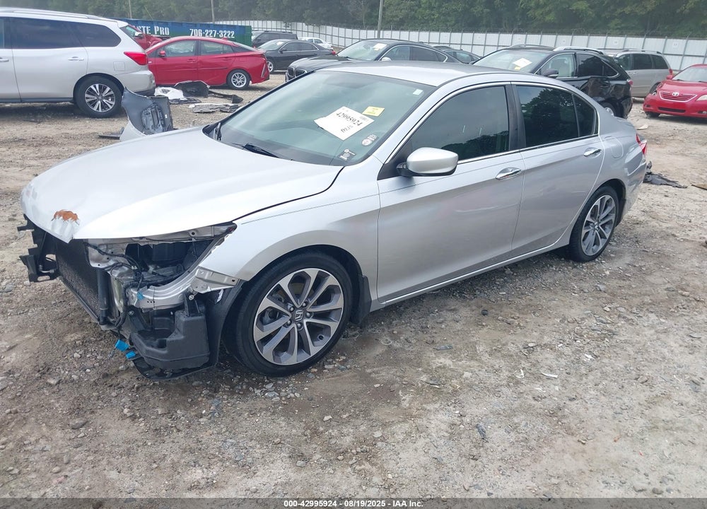 2015 HONDA ACCORD SPORT VIN: 1HGCR2F52FA173072