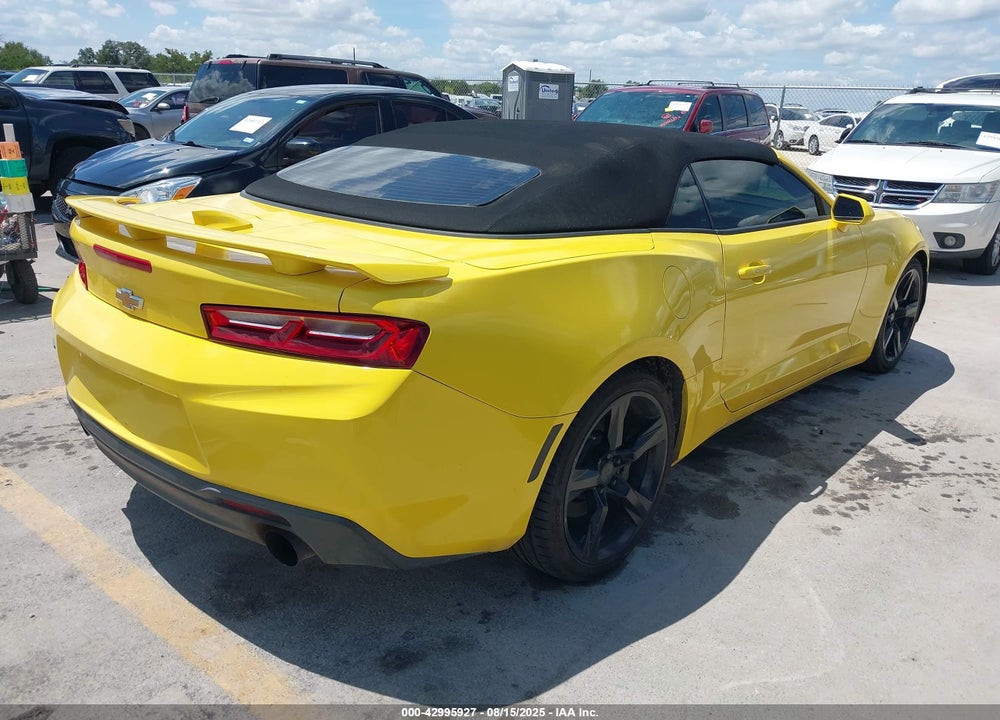 2018 CHEVROLET CAMARO VIN: 1G1FF3D78J0116929