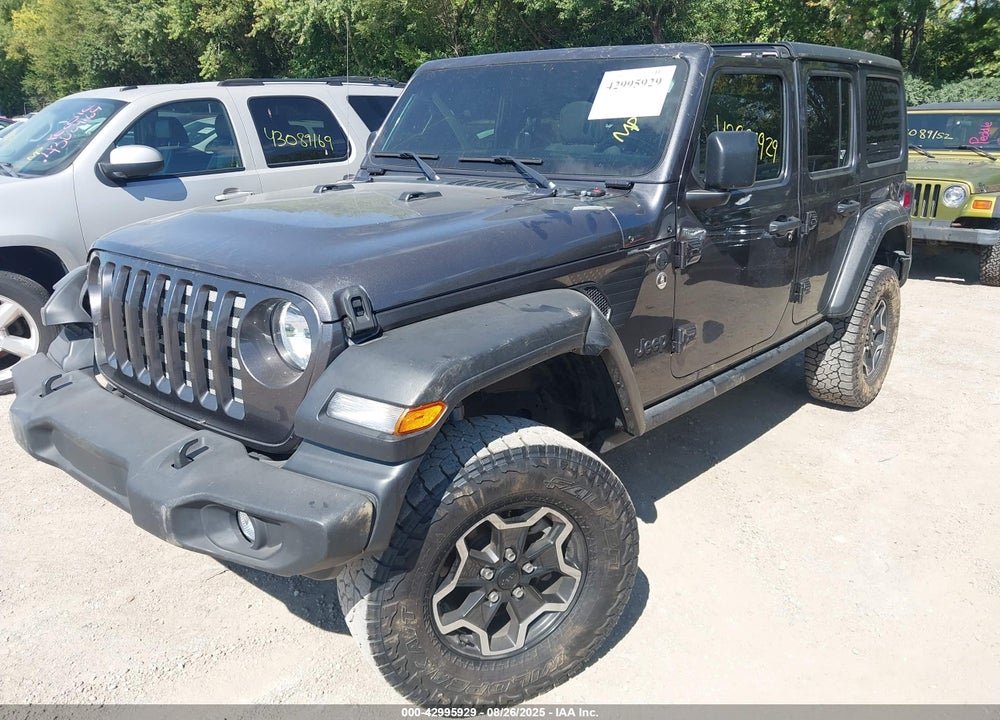 2022 JEEP WRANGLER UNLIMITED VIN: 1C4HJXDG3NW155341