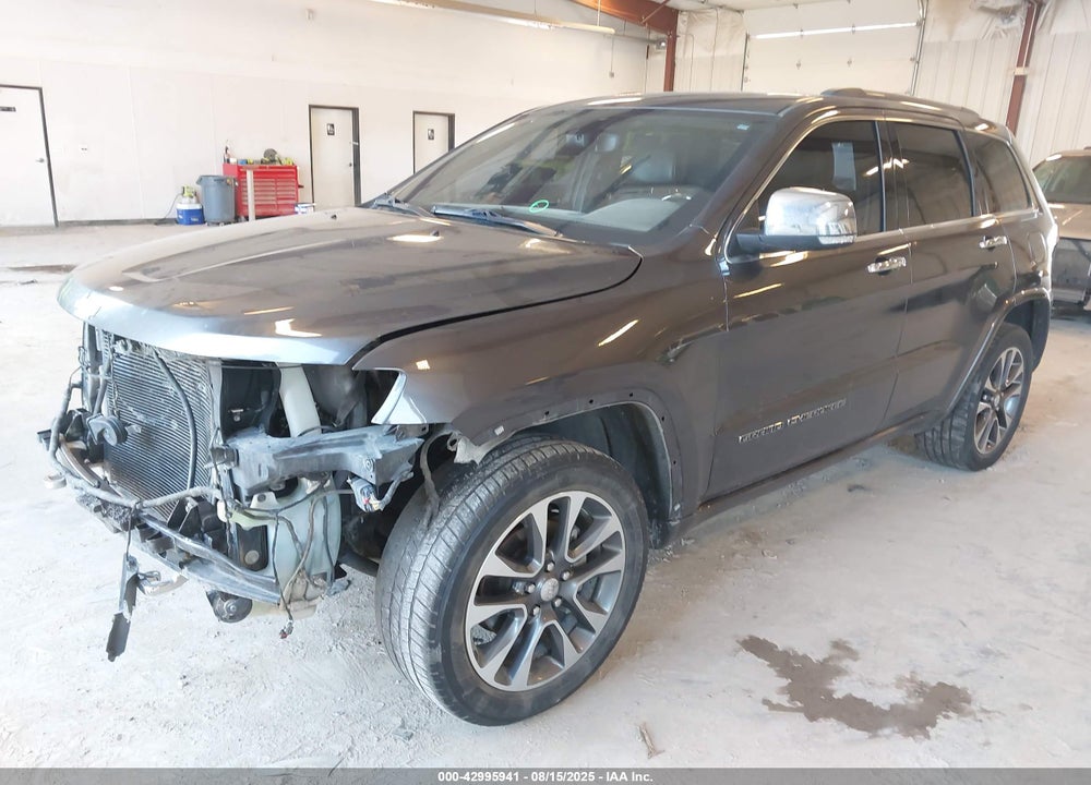2018 JEEP GRAND CHEROKEE OVERLAND 4X4 VIN: 1C4RJFCG6JC504276