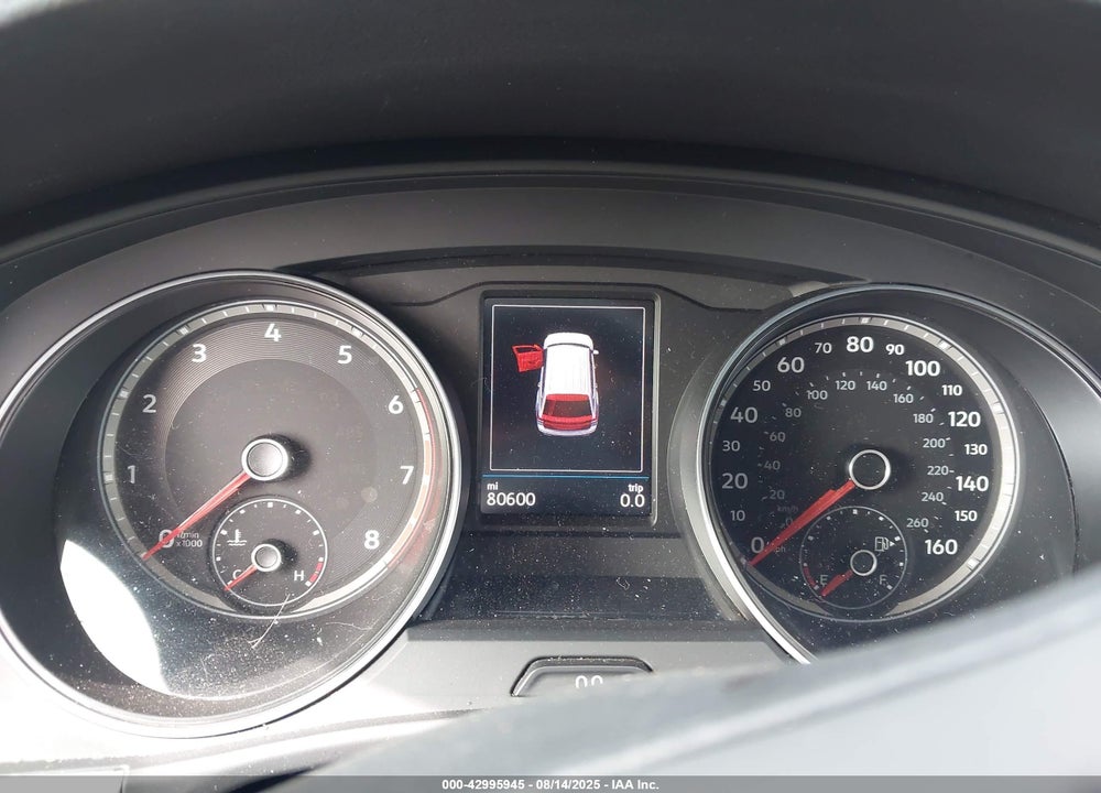 2019 VOLKSWAGEN ATLAS VIN: 1V2AP2CA4KC587593