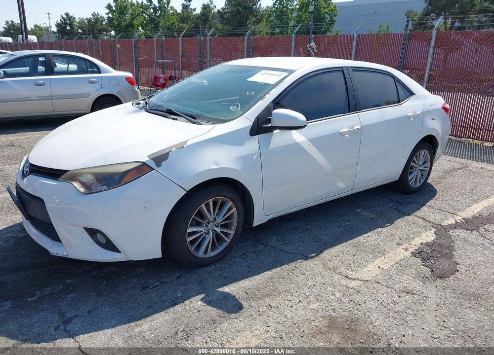 2014 TOYOTA COROLLA VIN: 5YFBURHE2EP110286
