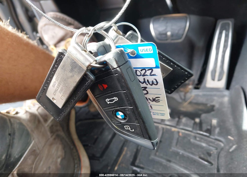 2022 BMW X3 VIN: 5UX53DP09N9K21463